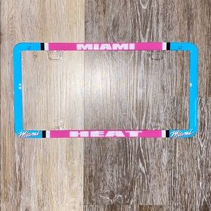 Miami Heat Basketball- License Plate Frame